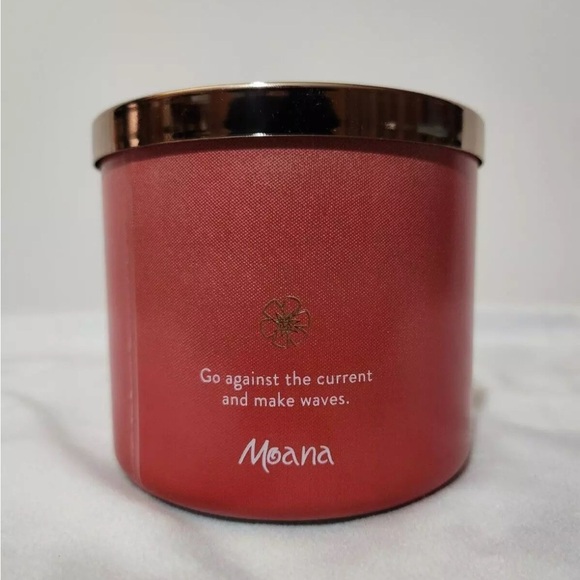 Disney Bath & Body Works Moana 3 Wick Candle - Picture 4 of 6
